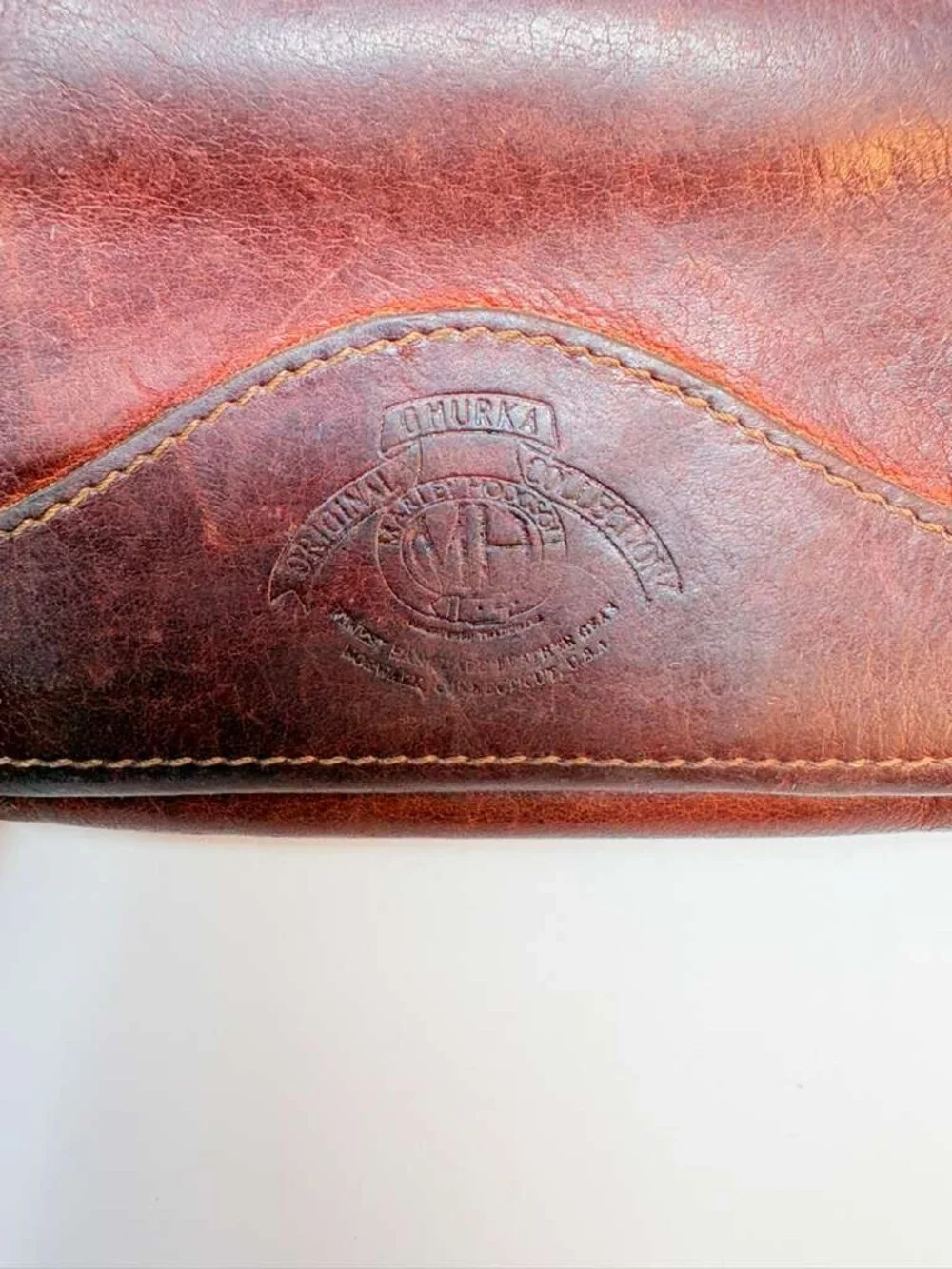 Vintage Ghurka Collection Genuine Leather Wallets Checkbook Covers Lot 4